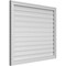 Ekena Millwork Vertical Surface Mount PVC Gable Vent: Functional, w/ 2"W x 1-1/2"P Brickmould Frame, 40"W x 34"H GVPVE40X3402SF - alternate 2